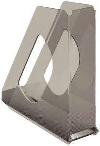Pojemnik na dokumenty pionowy Esselte - dymny 72mm x 256mm x 260mm (21434)