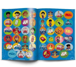 Książka dla dzieci Disney. Straż Ekipa. Kolorowanka według kodu Ameet (KKO 9104)