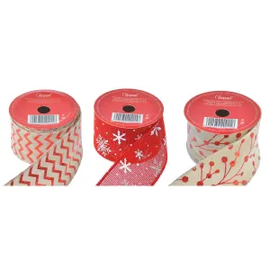Taśma ozdobna Arpex świąteczna dekoracyjna (BN0158)