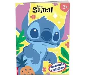Książka dla dzieci Stitch. Kolorowanka z Naklejkami Ameet (NA 9141)