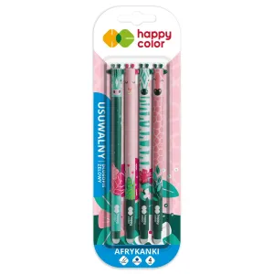 Długopis wymazywalny Happy Color Afrykańskie (HA 4120 01AF-3)