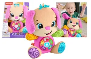 Pluszak interaktywny siostrzyczka szczeniaczka Fisher Price (JFD36)