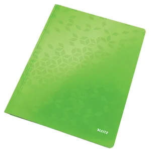 Skoroszyt Leitz WOW A4 - zielony metaliczny 80g (30010064)