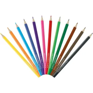 Kredki ołówkowe sześciokątne 12 kol. 12 kol. Titanum