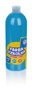 Farby plakatowe szkolne kolor: niebieski 1000ml 1 kolor. Astra