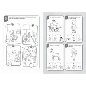 Książka dla dzieci QUIZY PRZEDSZKOLAKA.