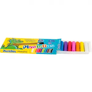Plastelina Tetis 12 kol. mix 15g (KP001-D)