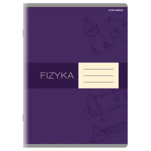 Zeszyt TOP-2000 fizyka A5 60k. 80g krata 150mm x 210mm (400160589)