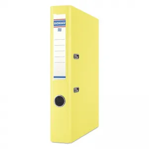 Segregator dźwigniowy Donau Master A4 żółty 50mm (3950001PL-11)
