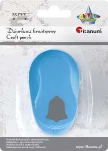 Dziurkacz ozdobny Craft-Fun Series 25mm dzwon Titanum (T-8810-142)
