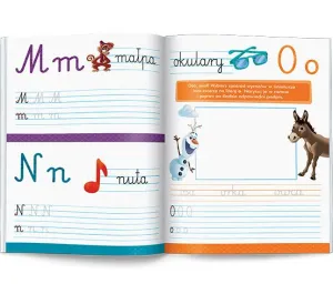 Książeczka edukacyjna Disney Uczy. Elementarz. Ćwiczenia Ameet (USL 9303)