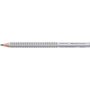 Ołówek Jumbo Grip Srebrny HB Faber Castell (111920FC)