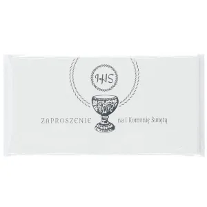 Zaproszenie Ab Card komunia (AB)