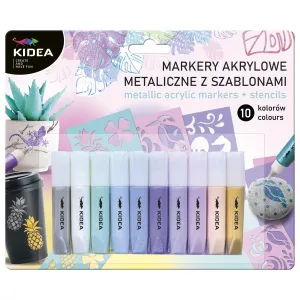 Marker specjalistyczny Kidea wkład mix okrągła końcówka Derform (MAM10KSKA)