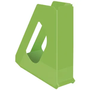 Pojemnik na dokumenty pionowy A4 Vivida Europost zielony plastik [mm:] 72x256x 260 Esselte (623938)