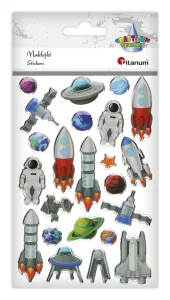 Naklejka (nalepka) Craft-Fun Series kosmos Titanum (HFF-2)