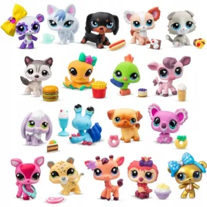 Figurka Littlest Pet Shop 1 pak seria 4, blind box - niespodzianka wkład Tm Toys (LPS00699)