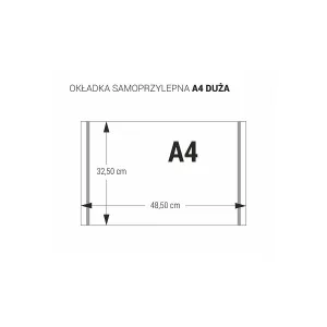 Okładka Biurfol A4 325mm x 485mm (OZ-54)