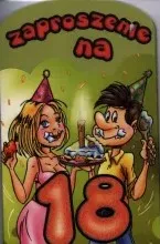 Zaproszenie Agamis C6 (18-stka)