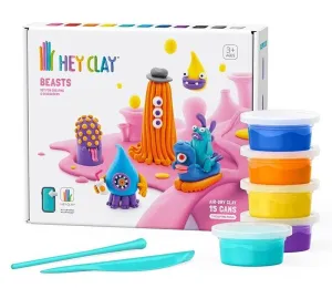 Masa plastyczna dla dzieci Hey Clay Bestie mix Tm Toys (HLC15021CEE)