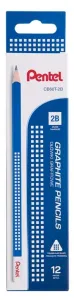 Ołówek trójkątny drewniany 2B Pentel (CB60T-2B)