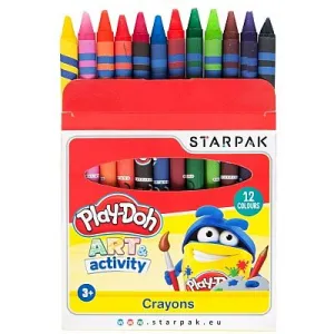 Kredki świecowe Starpak Play-doh 12 kol. (453892)