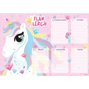Plan lekcji JEDNOROŻEC Henry (5907465668842)