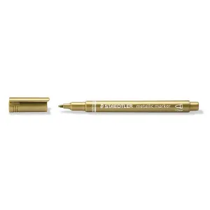 Marker permanentny metaliczny wkład złoty 1,0-2,0mm okrągła końcówka Staedtler (8323-11)