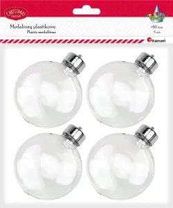 Ozdoba świąteczna Craft-Fun Series Plastikowe medaliony Titanum (DIY-XM(533))