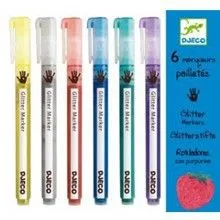 Marker do papieru ZWYKŁE wkład mix Djeco (DJ08871)