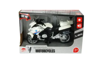Motocykl policja ze światłem i dźwiękiem Dromader (130-1282836)