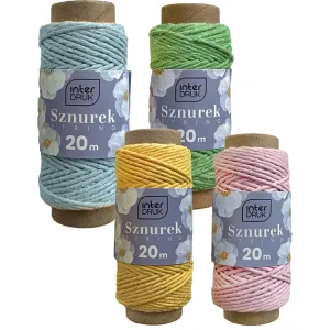 Sznurek szurek PASTEL 5902277345530 20m Interdruk (20m)
