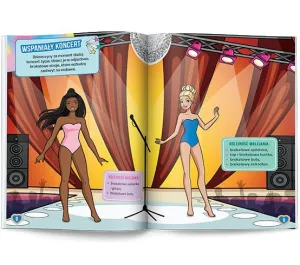 Książka dla dzieci Barbie™. Ubieranki, Naklejanki Ameet (SDU 1109)