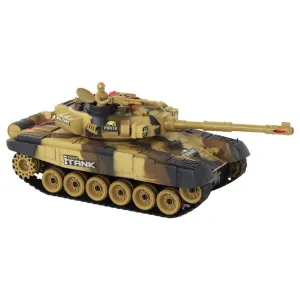 Czołg Zestaw Czołgi Walczące Zdalnie Sterowane Czołg War Tank RC Bitwa Podczerwień Lean (393)
