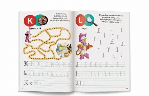 Książka dla dzieci DISNEY UCZY. LITERY. MINNIE Ameet (UDN 9307)