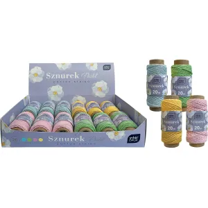 Sznurek szurek PASTEL 5902277345530 20m Interdruk (20m)