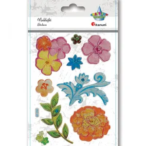 Naklejka (nalepka) Titanum Craft-Fun Series kwiaty (MP004)
