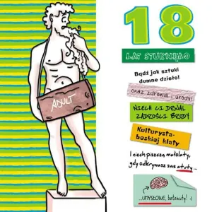 Kartka składana KARNET KW Hologram 18 POSAG C5 Henry (5907465665025)