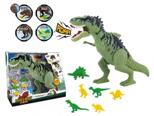 Figurka dinozaur z małym, dźwięk wkład Lean (24281)
