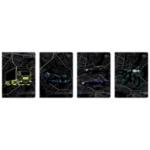 Zeszyt Cars A5 32k. 70g linia kolor Interdruk