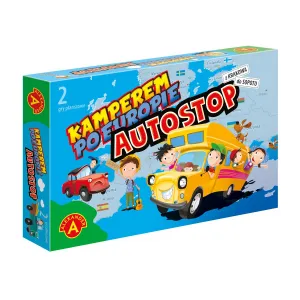 Gra planszowa Alexander KAMPEREM PO EUROPIE AUTOSTOP