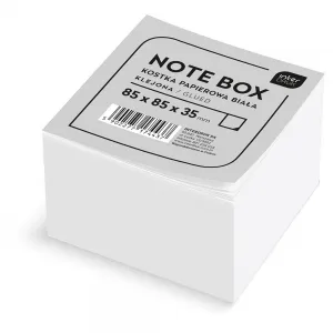 Kostka papierowa Interdruk - biały 85mm x 85mm x 35mm (KOSPAP)