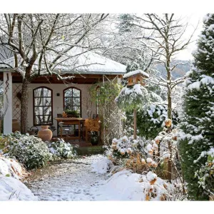 Kalendarz ścienny OGRODY RAJSKIE 13-planszowe 2024 320mm x 470mm Lucrum (RW11)