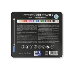 Kredki akwarelowe metal box 24 kol. Oxford (400174561)