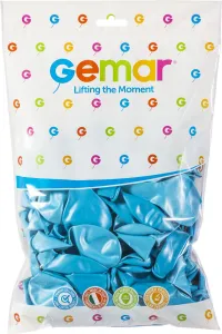 Balon gumowy metalizowany 12cal (GM110/bl/35)