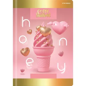 Zeszyt Top 2000 Honey A5 32k. 70g krata (400113894)