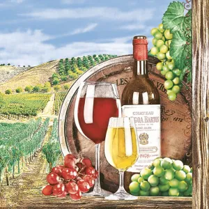 Serwetki mix bibuła [mm:] 330x330 Pol-mak (SL og)
