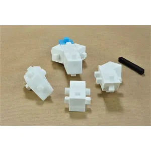 Klocki plastikowe KUBIKI FROSTY Abino