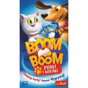 Gra planszowa Trefl boom boom Psiaki i Kociaki (01909)