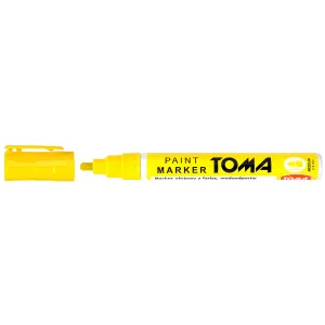 Marker olejowy Toma, żółty 2,5mm okrągła końcówka (TO-440 0 2)
